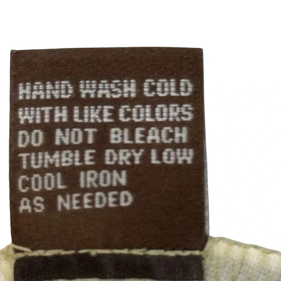 J. McLaughlin Catalina Cloth mock Wrap top khaki black print size Large - Picture 7 of 8